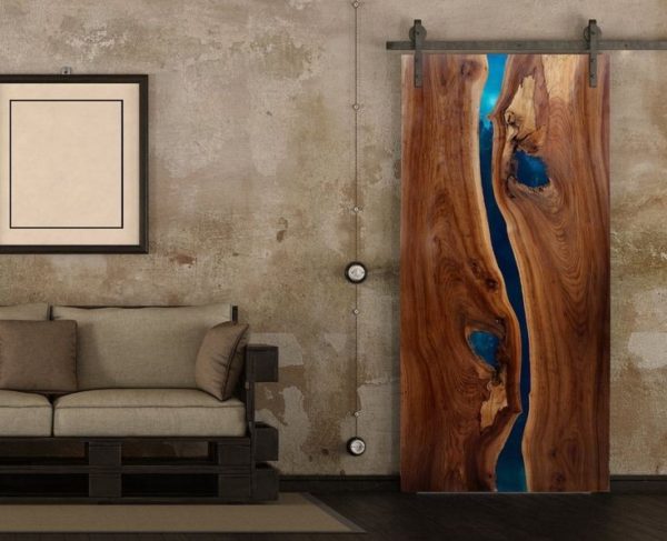 Resin Cast Barn Style Door
